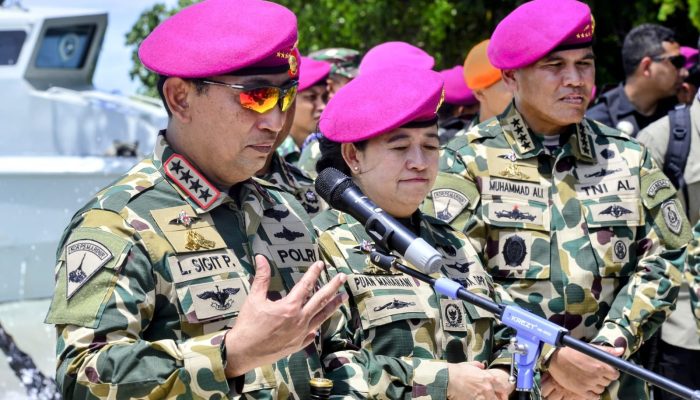 Kapolri Hadiri HUT ke-79 TNI AL 2