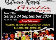 HAMKA akan Menggelar Sunatan Massal Gratis pada 38 Anak, Bekerjasama dengan Dinas Sosial Provinsi Banten