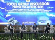 Kasau Tekankan Kesiapan TNI AU Hadapi Ancaman Hibrida dan Modernisasi Alutsista pada FGD Postur 2025-2044