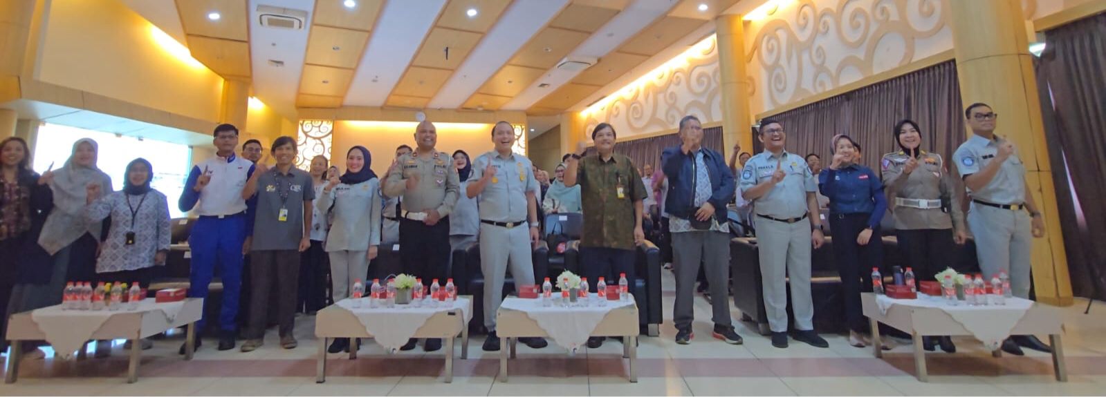 PT. Jasa Raharja Ditlantas Polda Metro Jaya, Astra Honda Motor dan Universitas Indonesia Gelar Safety Riding untuk Mahasiswa