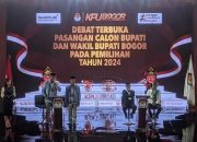 Debat Terbuka, Paslon Bupati dan Wakil Bupati Bogor Rudy Susmanto – Jaro Ade Paparkan Visi Misi Unggulan