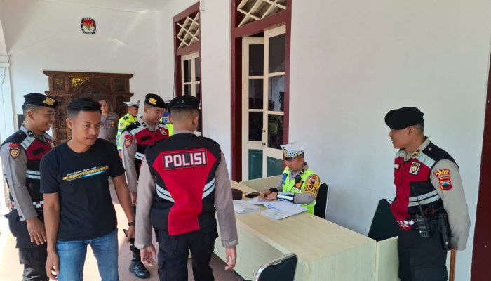 Jaga Kondusivitas, Personel OMPC Polres Jepara Gelar Patroli Gudang Logistik KPU hingga Aktivitas Masyarakat 2