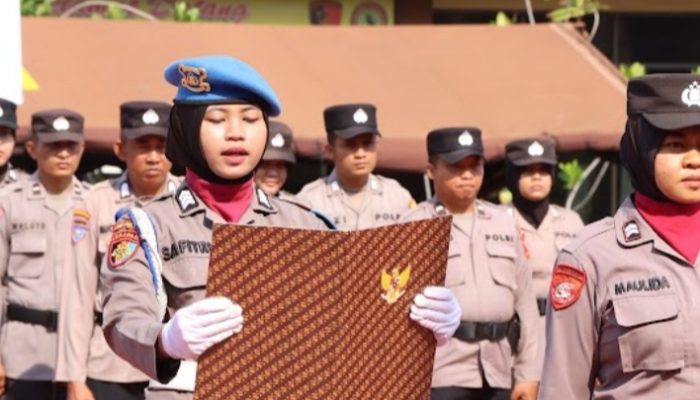 Peringatan Hari Sumpah Pemuda Ke-96, Polres Jepara Gelar Upacara Bendera 2