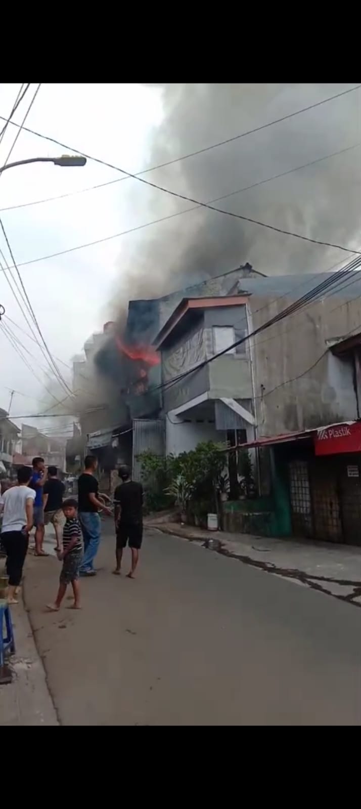 Kebakaran Hanguskan Satu Rumah di Cikoneng Jatiuwung, Kota Tangerang