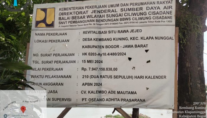 Proyek Turap Setu Rawa Jejed Diduga Tak Sesuai Standar, Pihak Terkait Saling Lempar Tanggung Jawab 3