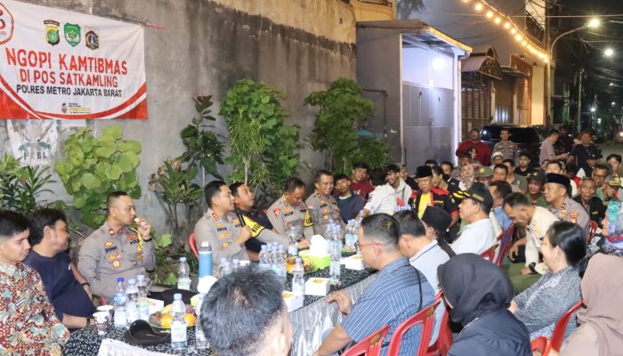 Ngopi Kamtibmas di Tambora: Polres Metro Jakarta Barat Dengar Aspirasi Warga Rw 08 Duri Utara 2
