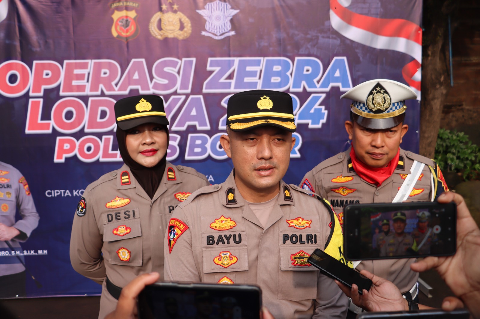 Resmi Dimulai Gelar Operasi Zebra Lodaya 2024 Polres Bogor Jajaran Laksanakan Apel Gelar Pasukan