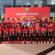 Tim Bulutangkis Indonesia Juara Piala Suhandinata Disambut Meriah