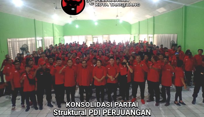 2 Anggota DPRD Kota Tangerang Fraksi PDI PERJUANGAN, Hadir Dalam Gelar Konsolidasi Mulai Dari Struktural Paling Bawah 2