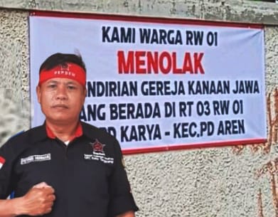 Petrus Herman Pegiat Demokrasi Kecam Aksi Intoleran Pendirian GKJ Di Pondok Aren Tangsel