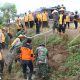 Polres Kudus Bersama Kodim 0722/Kudus dan Instansi Lain Gropyok Hama Tikus di Area Persawahan