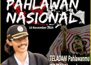 Maret Samuel Sueken Ketua JPKP : Jadikan Peringatan Hari Pahlawan Sebagai Penghormatan Kepada Founding Father