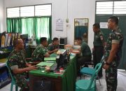 Tim Pengendalian Program Anggaran dari Korem 073/Makutarama Kunjungi Kodim Grobogan