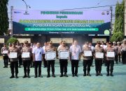 Perhutani Divre Jatim Beri Penghargaan Polresta Banyuwangi sebagai Pelopor Pemberantasan Illegal Logging