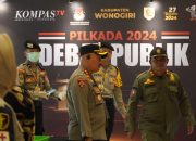 Pastikan Berjalan Lancar, Kapolres Wonogiri Pimpin Pengamanan Debat Publik Paslon Bupati Wonogiri