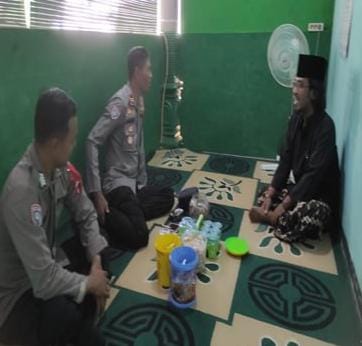 Cegah Penyebaran Paham Radikalisme, Ini Yang Dilakukan Satbinmas Polres Sragen, Bersilaturahmi Dengan Tokoh Agama