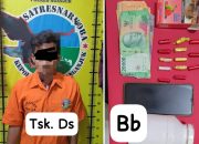 Polres Nganjuk Ungkap Dua Kasus Narkotika Jenis Okerbaya, 145 Butir Pil LL Disita