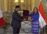 Presiden Prabowo Terima Penghargaan Tertinggi dari Presiden Peru