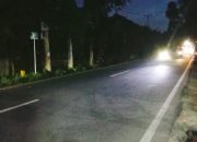 Jalan Raya Umum Jatiuwung Menuju Pasar Kamis Gelap gulita