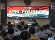Gelar Apel Polisi RW, Kapolres Jepara Tekankan Anggota Jadi Cooling System di Masyarakat dalam Pilkada Serentak 2024