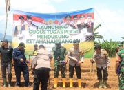 Polres Bogor Gelar Launching Gugus Tugas Polri Mendukung Ketahanan Pangan Secara Serentak Seluruh Indonesia