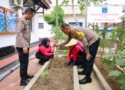 Optimalkan Swasembada Pangan, Kapolres Sragen Bersama Bhayangkari Kelola Lahan P2L