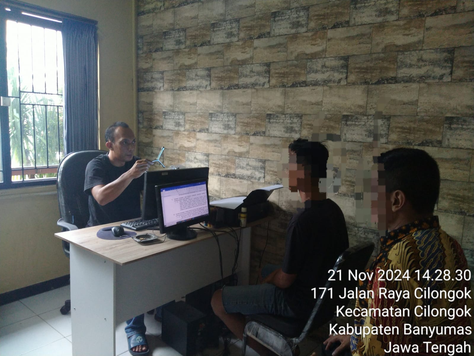 Polsek Cilongok Polresta Banyumas Berhasil Gagalkan Curanmor Dan Amankan Pelaku SH