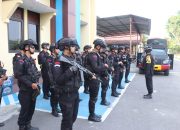 21 Personel Brimob Bakal Dukung Pengamanan Pilkada 2024 Bersama Polres Sragen