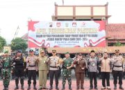 Kapolres Jepara Pimpin Apel Pergeseran Pasukan Pengamanan Tahap Pemungutan Suara Pilkada 2024