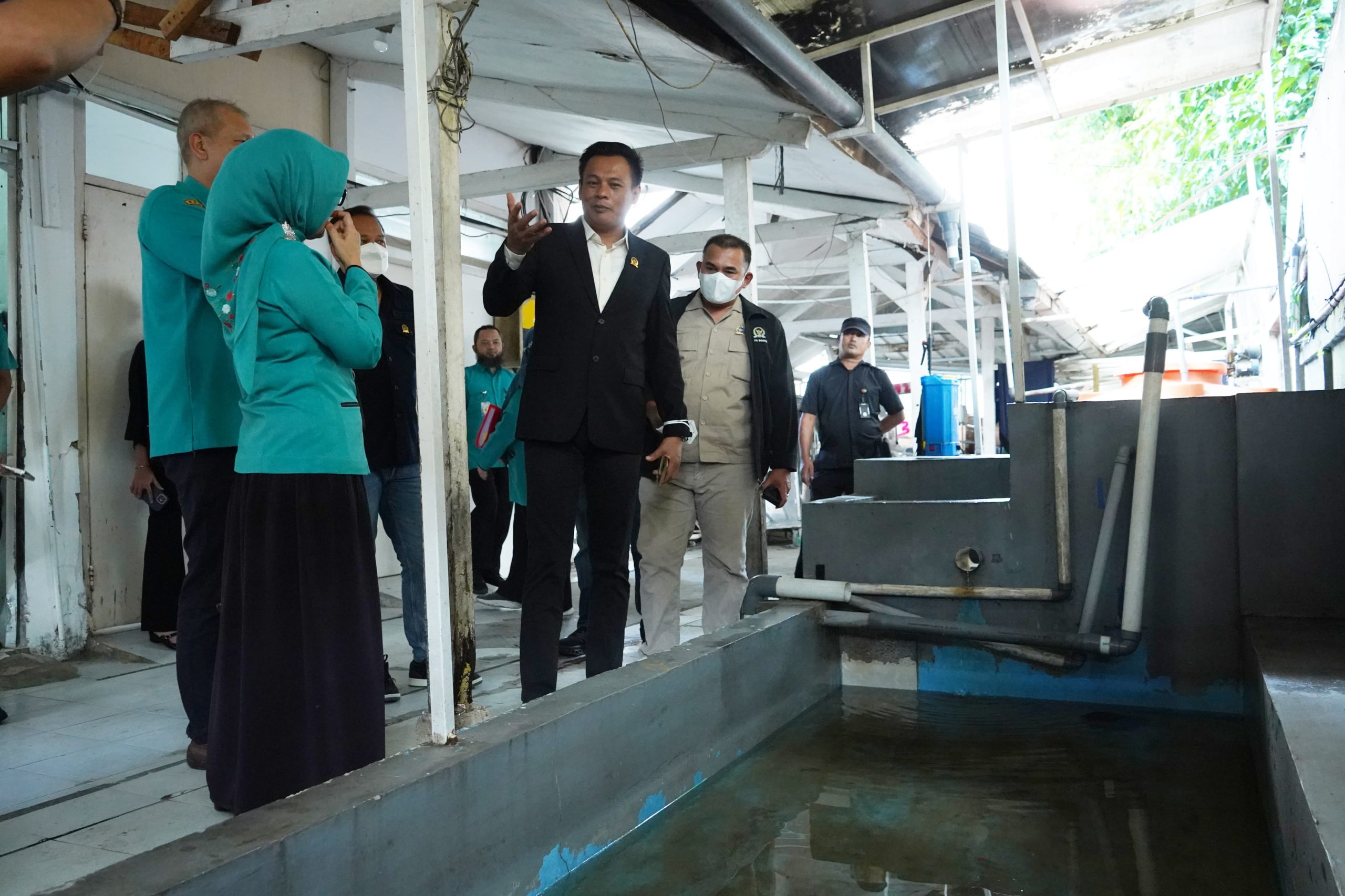 Komisi III DPRD Kota Bogor Sidak IPAL RSUD Kota Bogor, Tinjau Pengelolaan Limbah