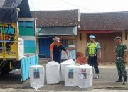 Agar Berjalan Aman Dan Lancar, TNI Polri Di Wonogiri Kawal Logistik Pilkada 2024