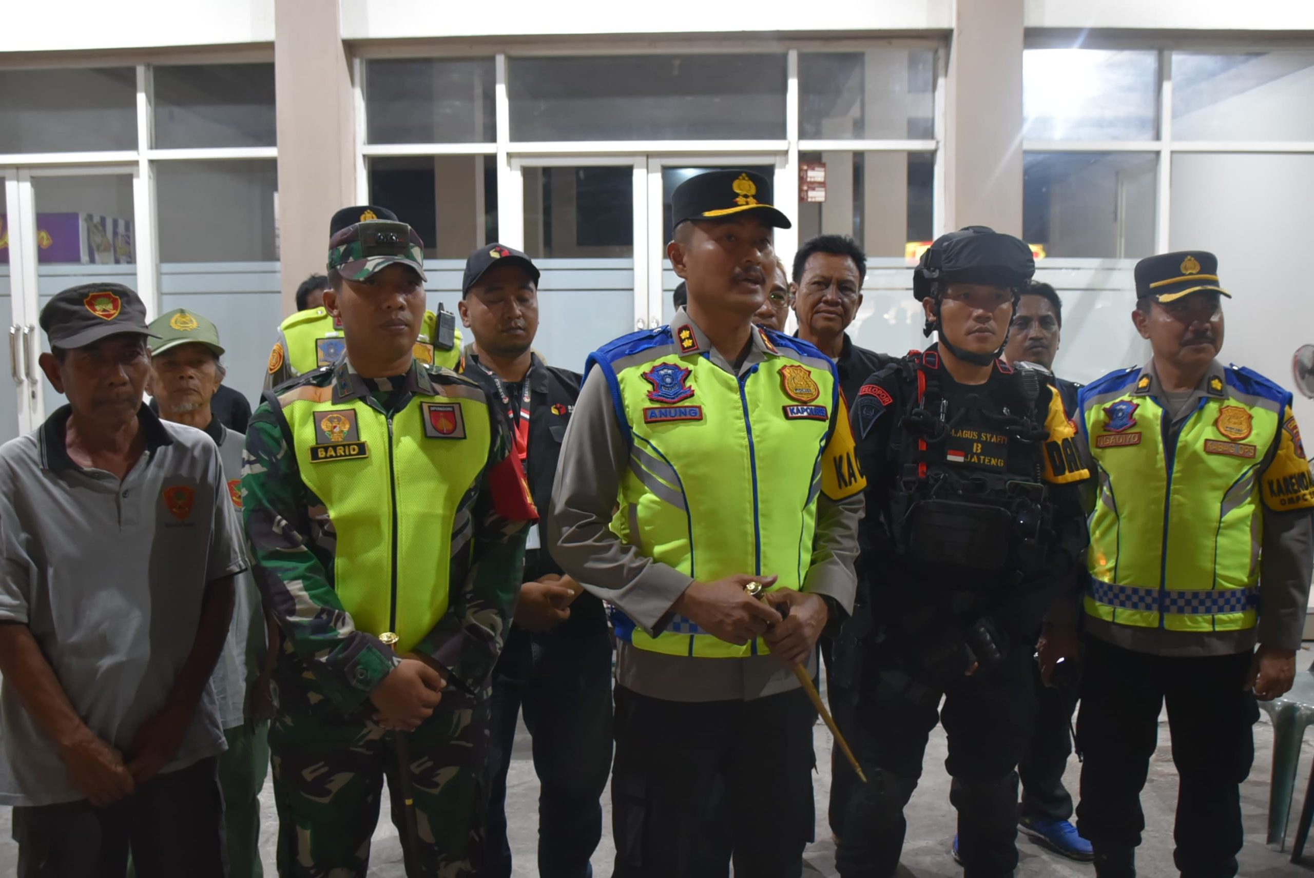 Kodim dan Polres Grobogan Gelar Patroli Skala Besar Jelang Pilkada Serentak 2024