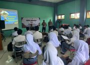 Agar Terampil Tata Cara Berlalu Lintas, PKS SMK Binawiyata Ikuti Pelatihan Sat Lantas Polres Sragen
