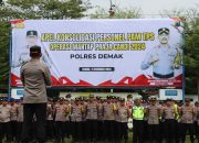 Kapolres Demak Ucapkan Terima Kasih Kepada Personel Pengamanan TPS