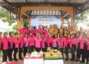 Kapolres Sragen Meriahkan Tasyakuran HUT KORPRI Ke-53 dengan Olahraga Bersama dan Potong Tumpeng