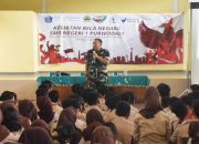Kodim Grobogan Berikan Penguatan Bela Negara Bagi Generasi Muda di SMAN 1 Purwodadi