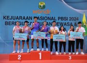 WONDR by BNI Kejurnas PBSI 2024 Nawaf/Luna Jawara Sektor Ganda Campuran
