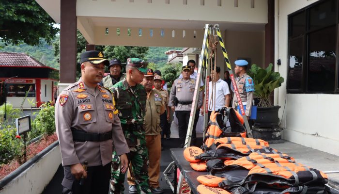 Antisipasi Potensi Bencana Alam, Polres Wonogiri Gelar Apel Kesiapsiagaan Tanggap Bencana Alam 2
