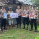 Senyum Bahagia Korban Musibah Rumah Roboh, Setelah Terima Bantuan dari Polres Jepara