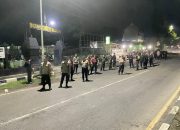 Antisipasi Gangguan Kamtibmas, Polres Nganjuk Gelar Penyekatan Kedaerahan di Wilayah Perbatasan