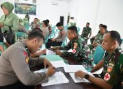 Sambut Hari Juang TNI AD, Kodim Grobogan Gelar Bhakti Kesehatan Donor Darah 