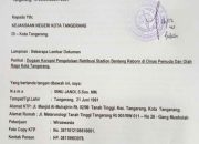 Arief R. Wismansyah Mantan Walikota Tangerang dan Kadispora Dilaporkan ke Kejaksaan