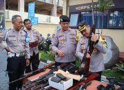 Cegah Penyalahgunaan Senpi Dinas, Polres Semarang Gelar Pemeriksaan Senpi