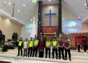 Malam Natal, Kapolres Jepara Bersama Forkopimda Pantau Situasi Gereja