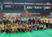 Kapolres Wonogiri Hadiri Pembukaan Turnamen Badminton Dandim Cup