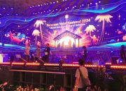 Semarak Persiapan Puncak Perayaan Natal Nasional 2024 di GBK Arena