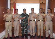 Dandim Grobogan Terima Kunjungan Siswa Lembah Tidar