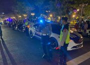 Polres Nganjuk Gelar Patroli Skala Besar Gabungan Antisipasi Gangguan Keamanan Malam Tahun Baru 2025