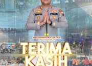 Polres Nganjuk Apresiasi Perayaan Malam Tahun Baru Aman dan Kondusif