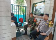 Sinergitas TNI Polri Wilayah Hukum Polsek Parung Giat Cooling Sistem Menjalin Kedekatan Dengan Petugas Keamanan Dan Warga Desa Binaan